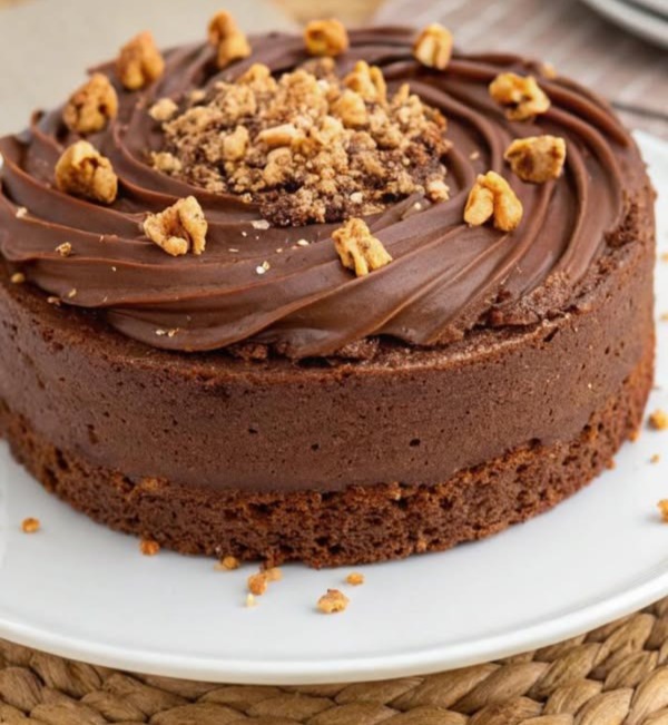 torta al cioccolato e nocciole