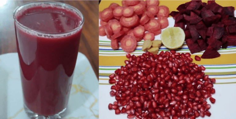 Succo Di Melograno Carota Barbabietola | Succo sano | Senza zucchero | Potenziatore dell’immunità