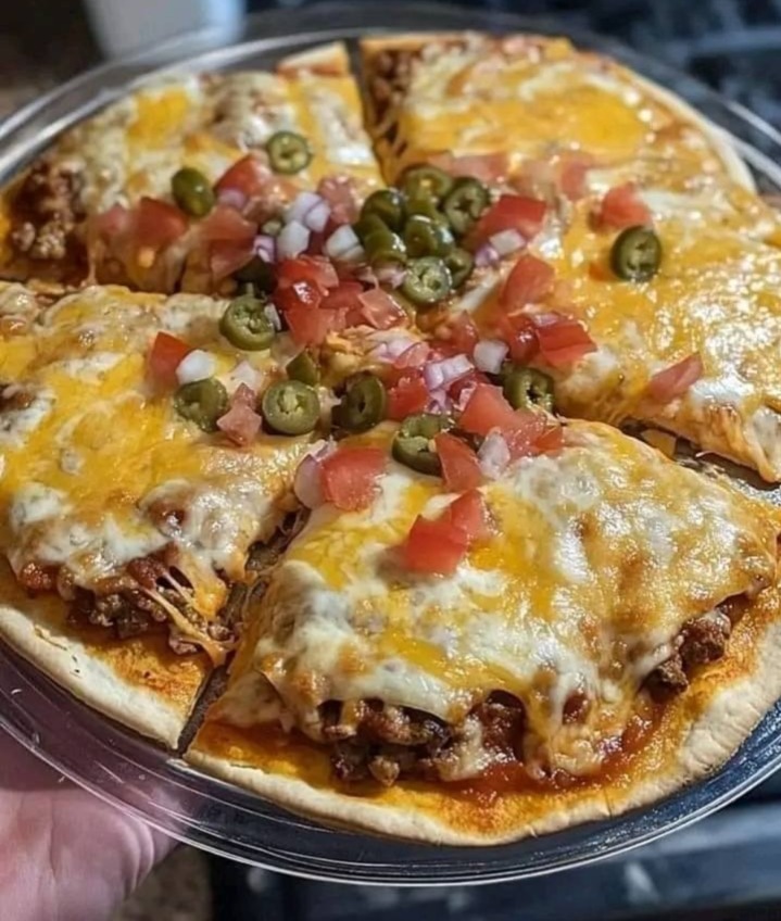 Pizza messicana fatta in casa