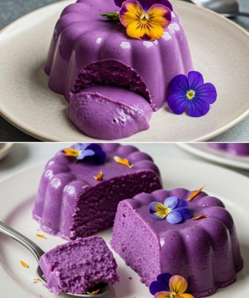 Panna Cotta alla Patata Dolce Viola! Un Dessert Innovativo dai Colori dell’Arte