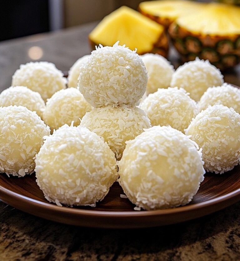 Palle Senza Cottura all’Ananas e Cocco