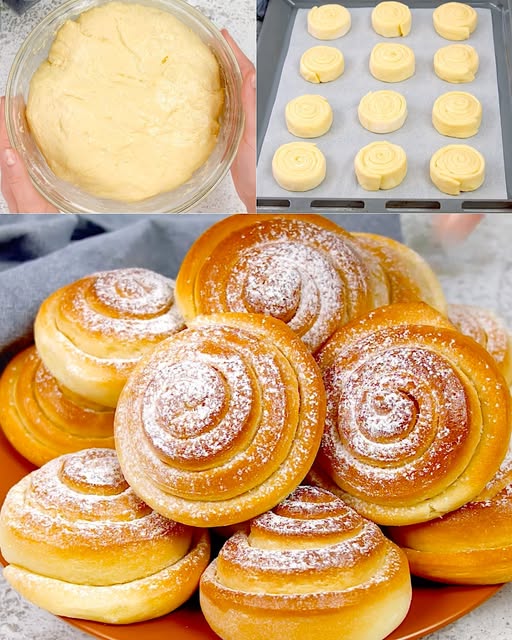 Soffici e profumate, sono le girelle brioche più morbide di sempre. Mescola latte, burro, farina e 3 tuorli, la ricetta da provare subito: