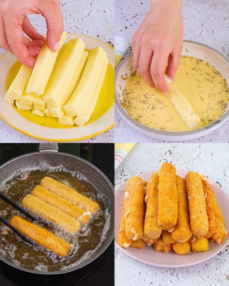 Bastoncini di mozzarella