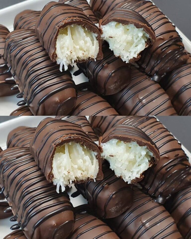 Bocconcini di cocco e cioccolato