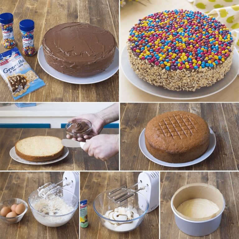 Torta di Carnevale confetti cake