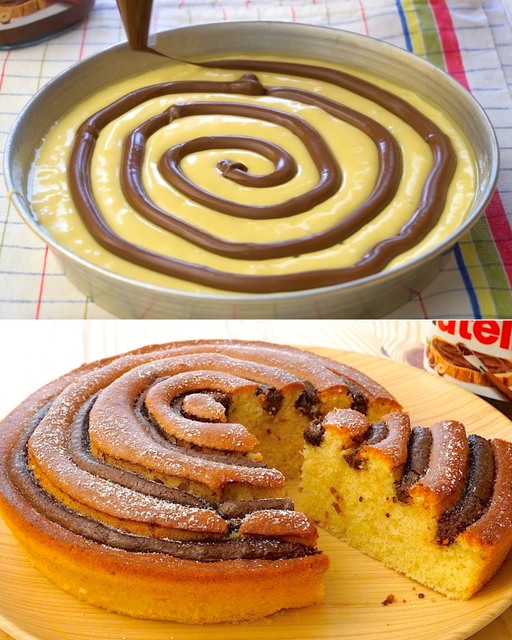 Soffice e super golosa, la torta girella sta facendo impazzire il web!  Farla in casa è facilissima: