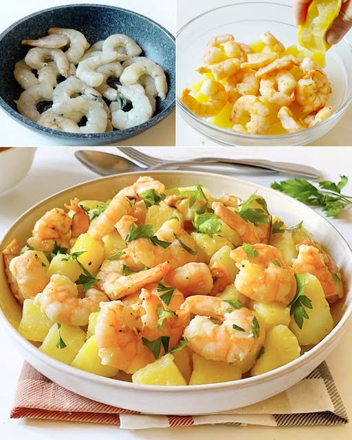 Insalata di Patate e Gamberi: La Ricetta Fresca e Saporita