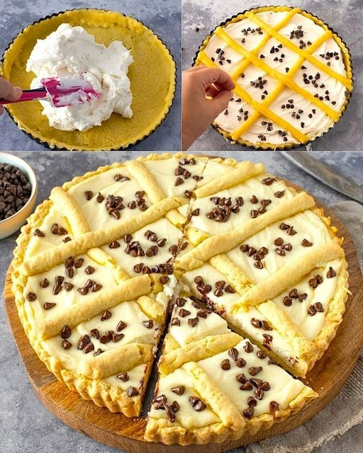 Crostata mascarpone e gocce di cioccolato: la ricetta per un dessert cremoso e irresistibile