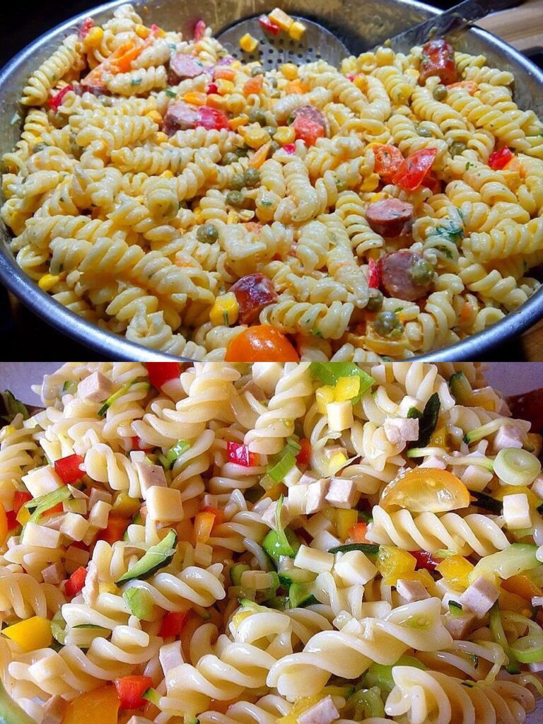 Insalata di Pasta Fresca Estiva: Leggera e Senza Maionese, Perfetta per le Calde Giornate!