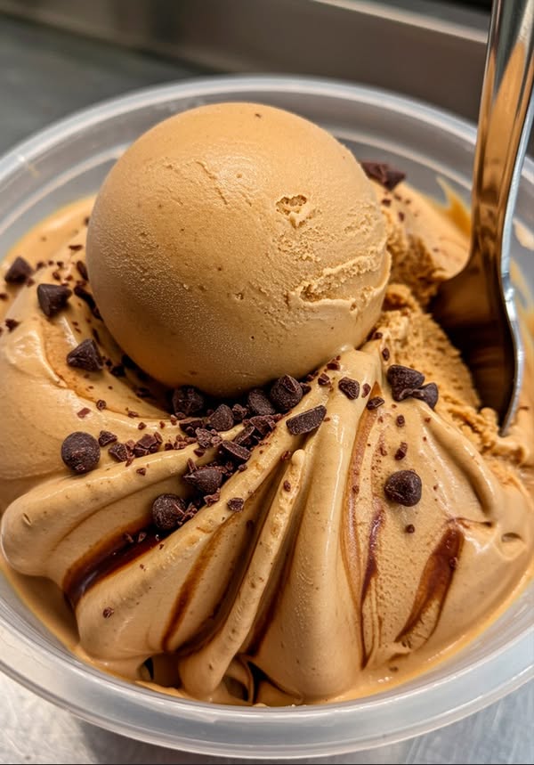 GELATO AL CIOCCOLATO E AL CAFFÈ