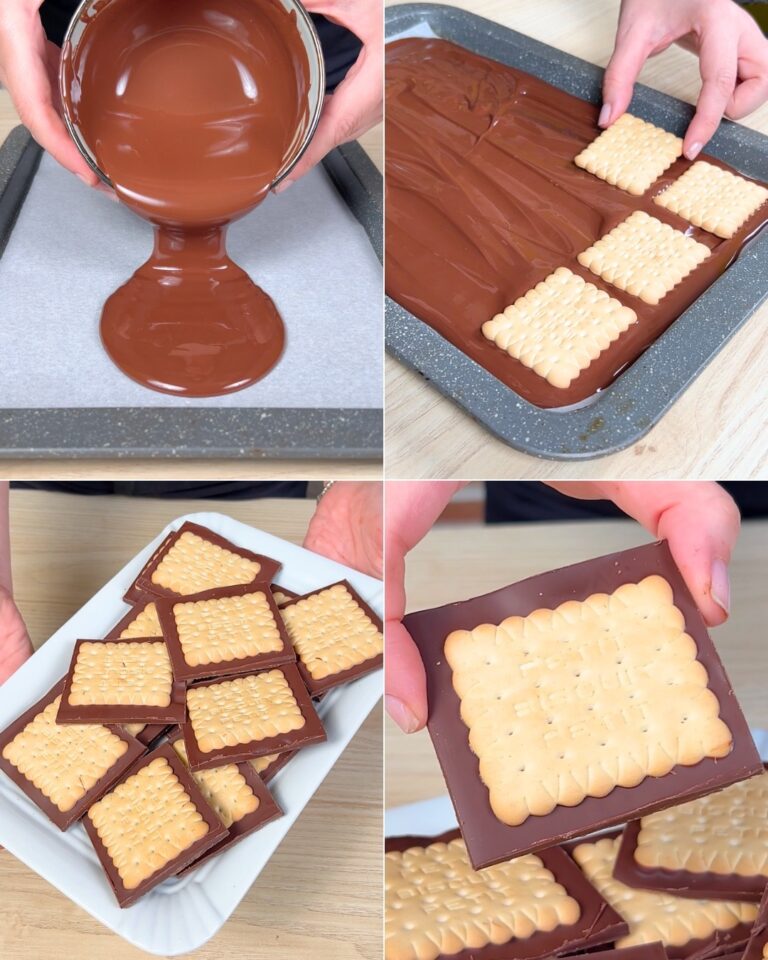 Biscotti al cioccolato: uno snack goloso con soli 2 ingredienti!