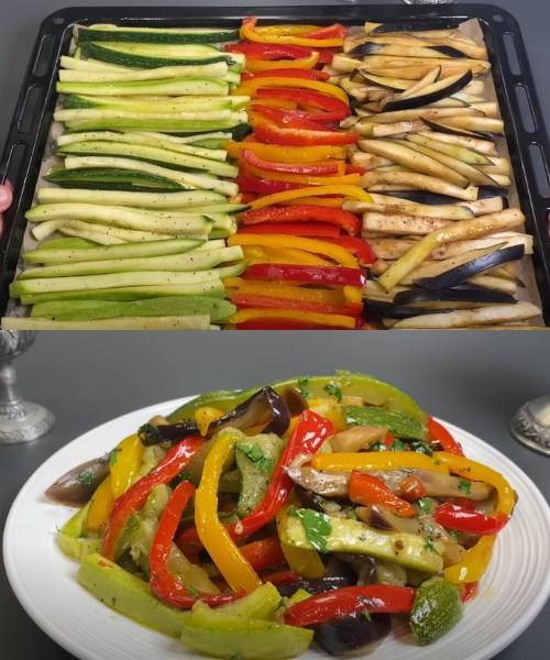 Le Verdure al Forno più Deliziose! Ricetta Magica! Salutare e Facile!