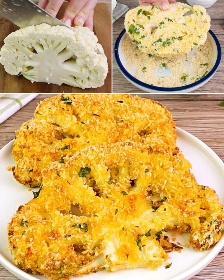 COTOLETTE DI CAVOLFIORE Taglia, impana e inforna. La ricetta