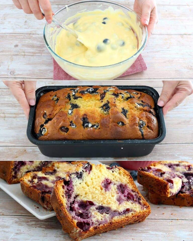 Plumcake ai mirtilli: la ricetta di un dolce soffice e profumato