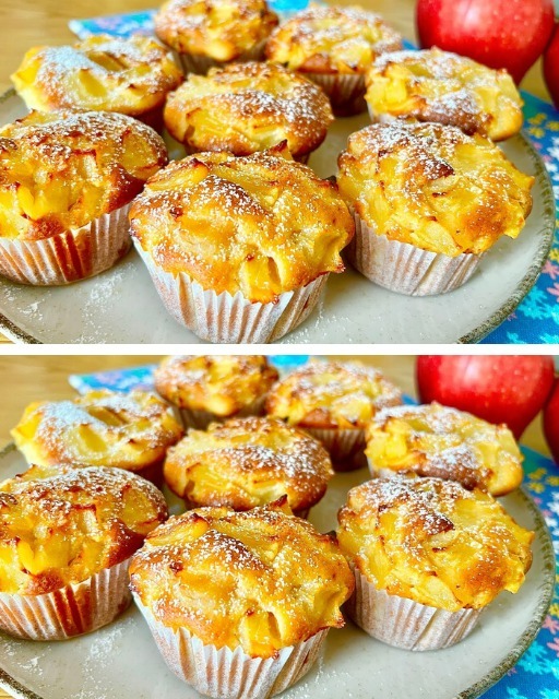Squisiti muffin alle mele facilissimi da preparare
