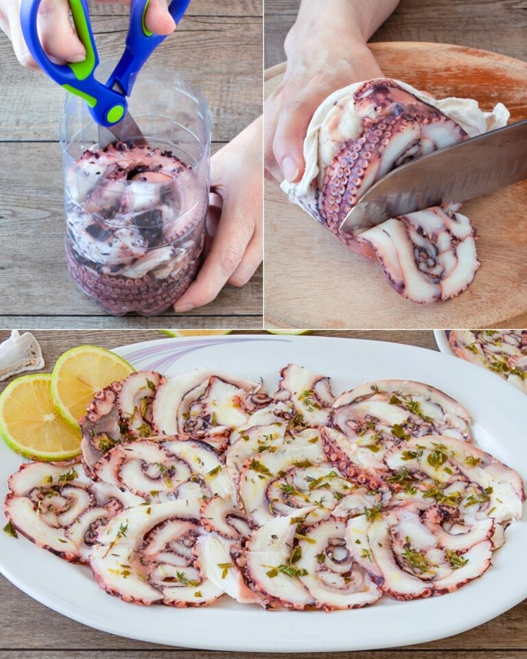 Carpaccio di polpo: la ricetta per un antipasto di mare originale e gustoso