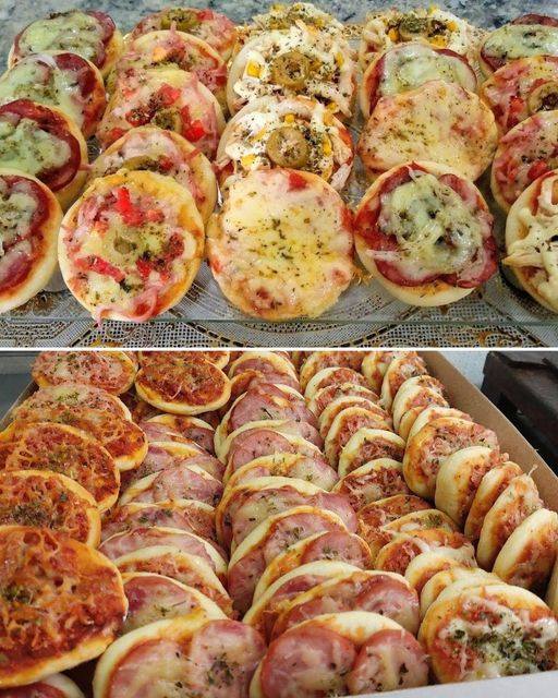 Come preparare le mini pizze fatte in casa passo dopo passo