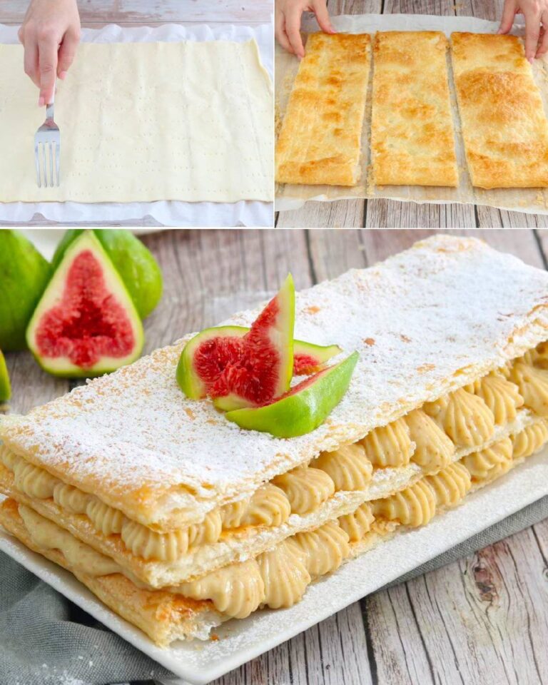 Millefoglie ai fichi: il dolce che celebra l’estate