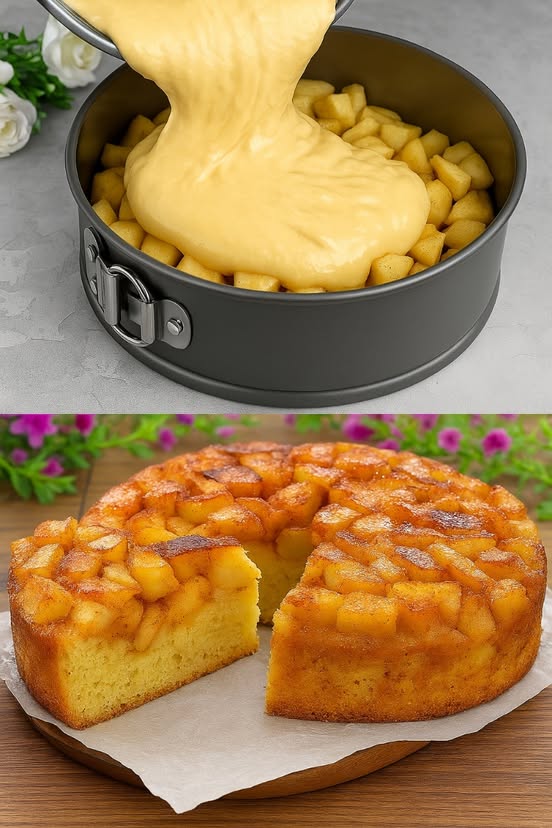 Torta di mele caramellate: umida, burrosa e irresistibilmente dorata!