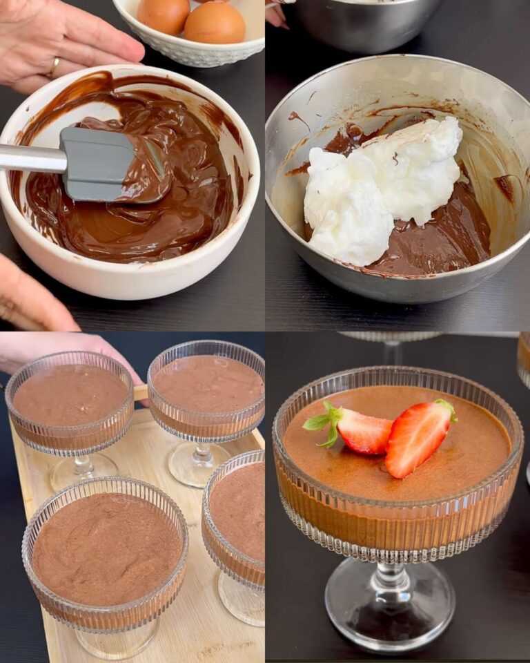 Stampi per mousse al cioccolato: ti servono solo 4 ingredienti