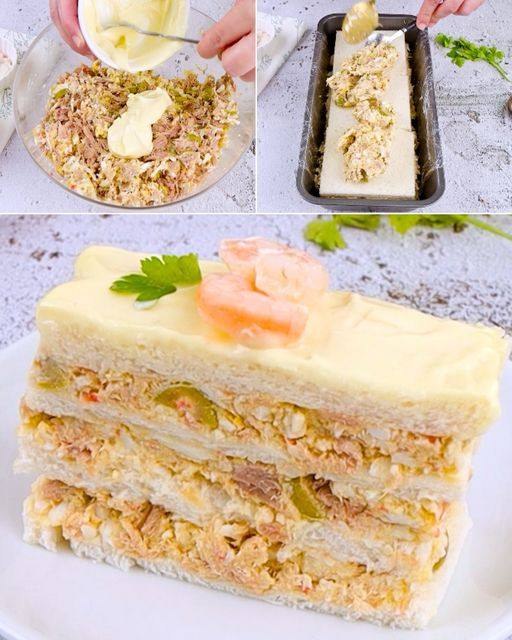 Torta sandwich: una ricetta incredibile per un antipasto!