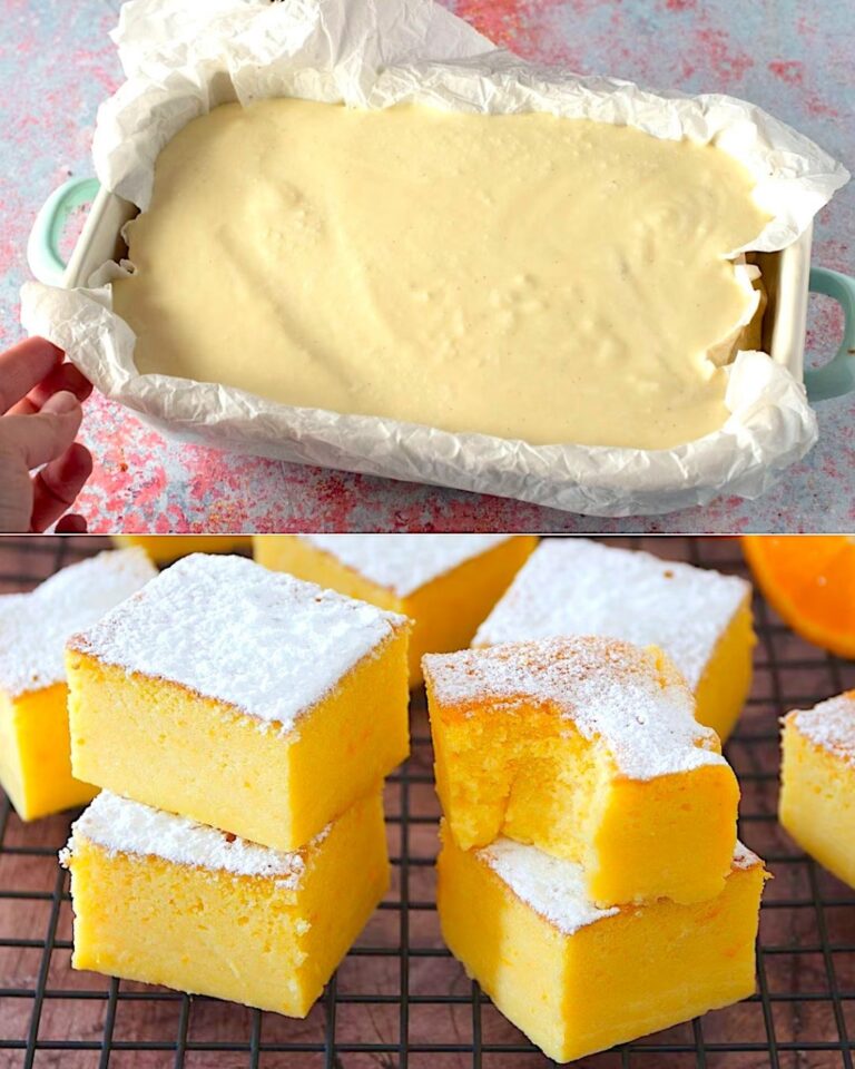 Torta Magica all'Arancia: la Ricetta del Dolce in Tre Consistenze