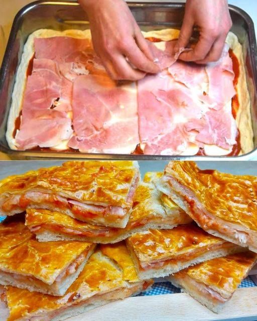 Pizza ripiena con pomodoro e prosciutto: come fare questa fantastica ricetta