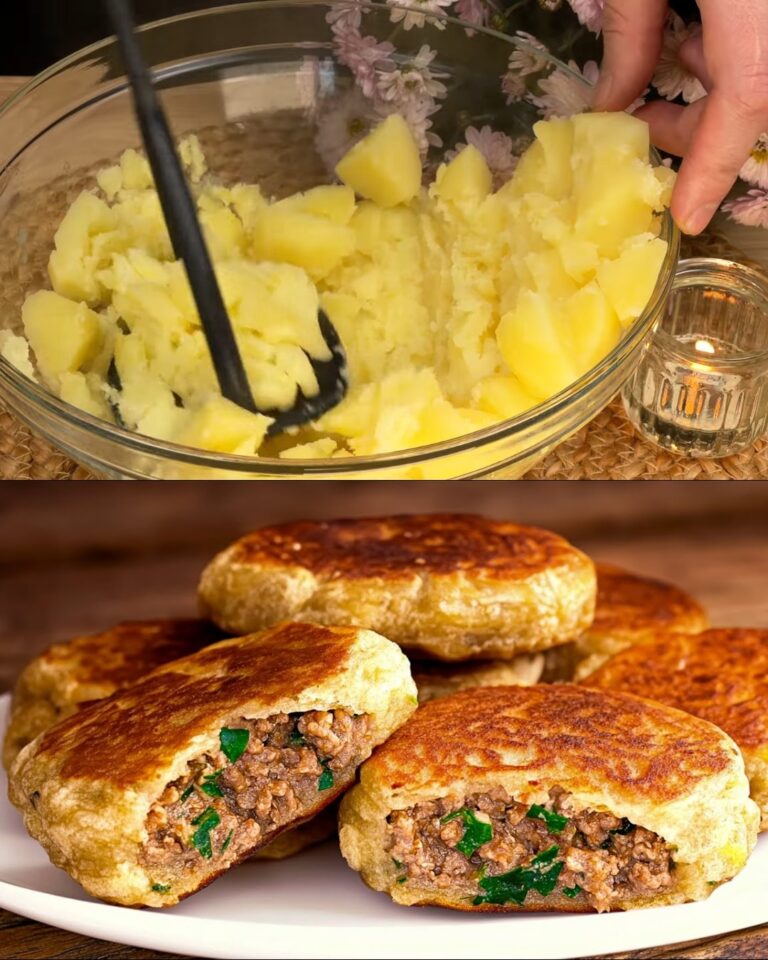 Polpette di patate con ripieno di carne