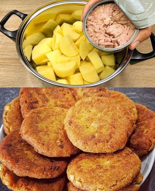 Tortini di patate ripieni di formaggio