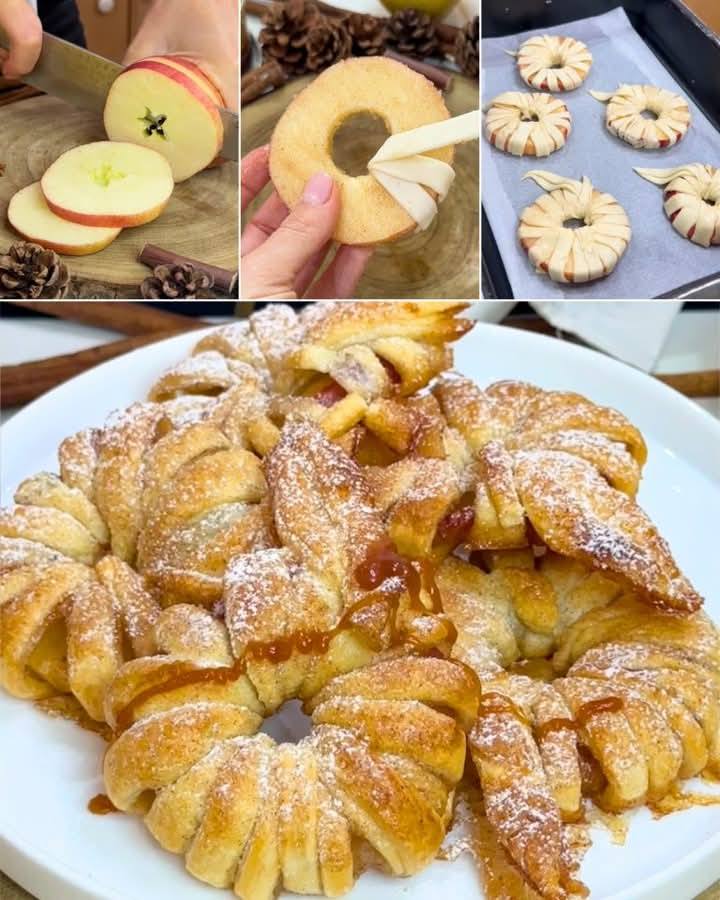 Frittelle di pasta sfoglia alle mele: lo spuntino dolce perfetto!