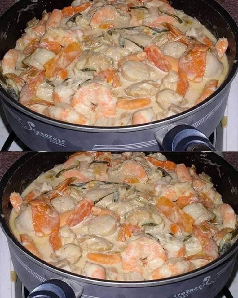 Blanquette di capesante dal sapore ricco