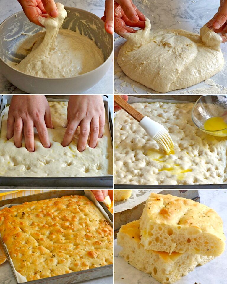 Pane Focaccia: la ricetta per una focaccia ad alta e morbidissima lievitazione
