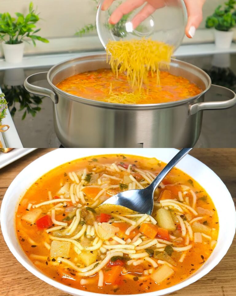 Un classico che piacerà a tutti: una zuppa di verdure sostanziosa e gustosa