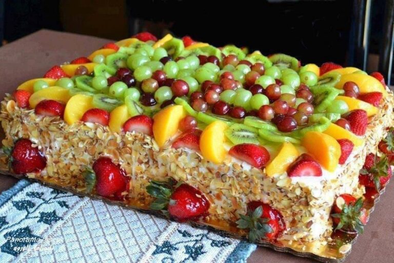 Torta Di Compleanno Alla Frutta