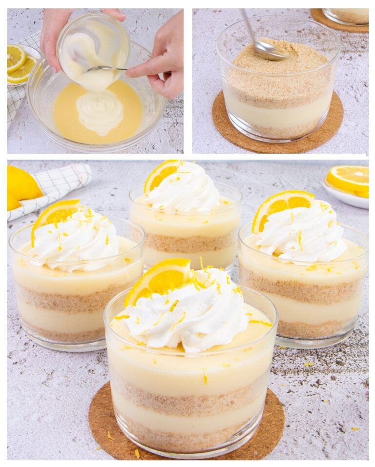 Coppette al limone: il dessert monoporzione fresco e cremoso!