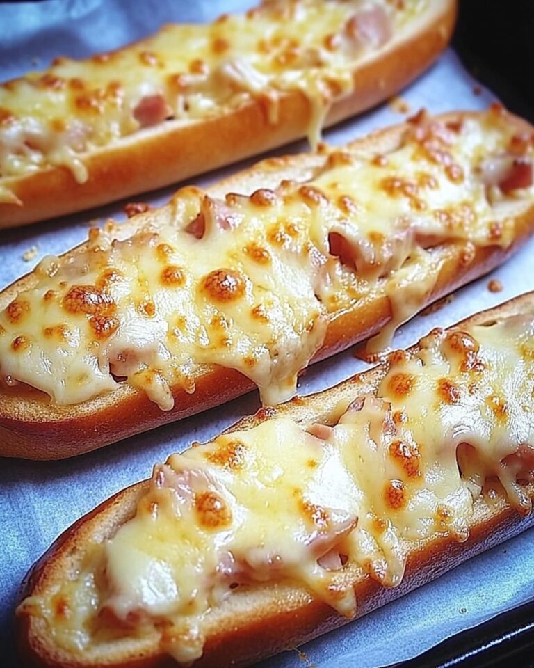 Baguette al prosciutto e formaggio