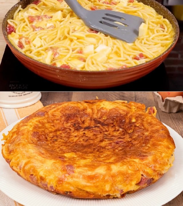 Frittata di pasta alla napoletana: un classico del riciclo con gusto