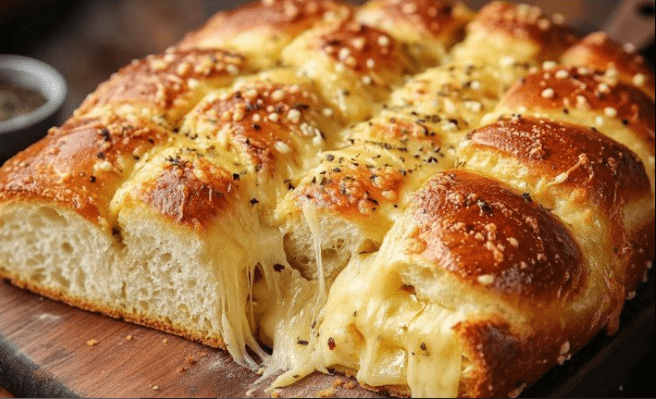 Ricetta del pane all’aglio con formaggio