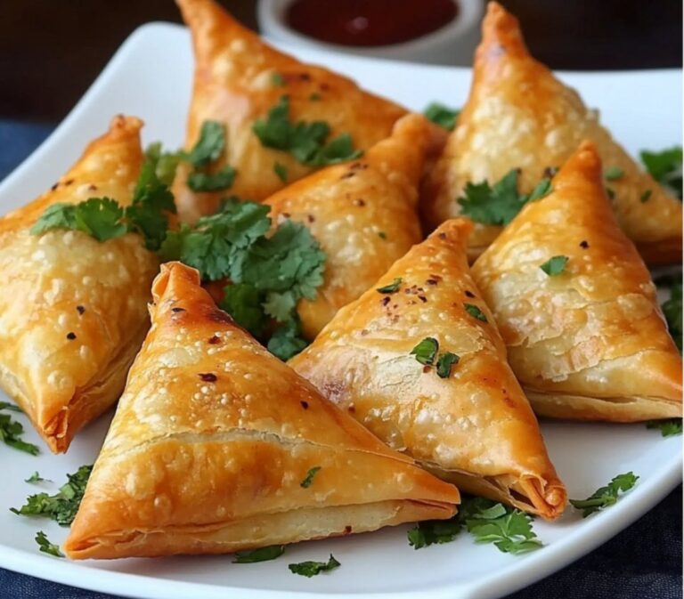 Samosa di pollo al curry