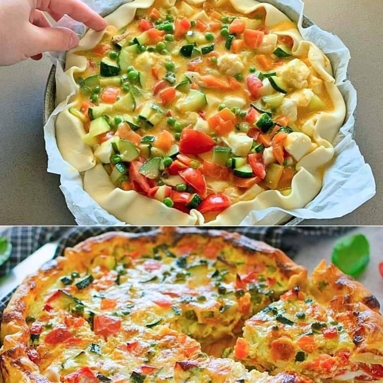 Torta salata di verdure: la ricetta di un piatto unico delizioso e 9 gustose varianti