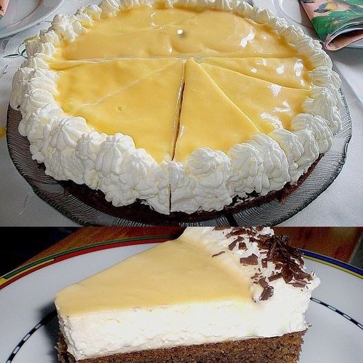 Si scioglie in bocca, crostata allo zabaione senza farina