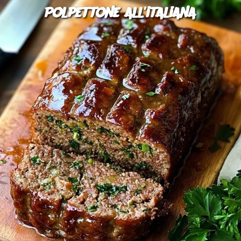 Polpettone all’italiana