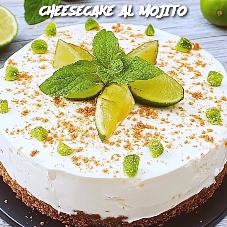CHEESECAKE AL MOJITO
