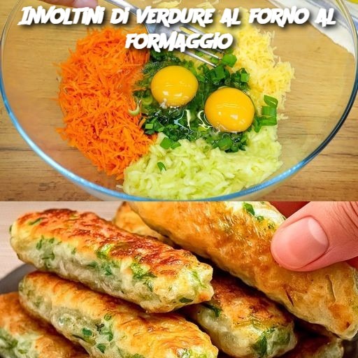 Involtini di verdure al forno al formaggio