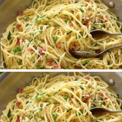 Come fare gli Spaghetti aglio e prezzemolo Una ricetta super pratica e gustosa!