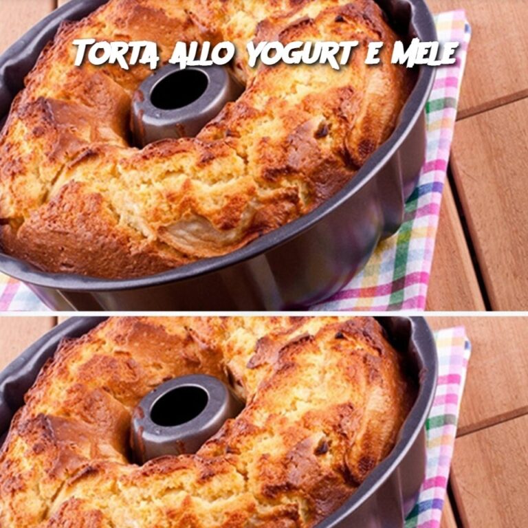 Torta allo yogurt e mele