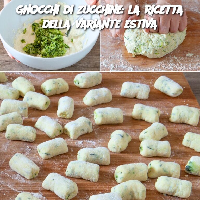 Gnocchi di zucchine: la ricetta della variante estiva