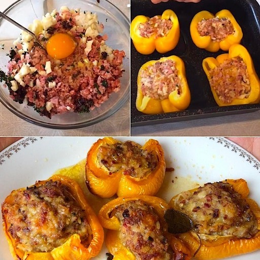 Questo ripieno è da leccarsi i baffi  Farcisci i peperoni in questo modo e non potrai più farne a meno