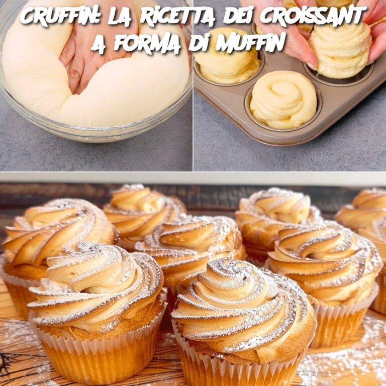 Cruffin: la ricetta dei croissant a forma di muffin