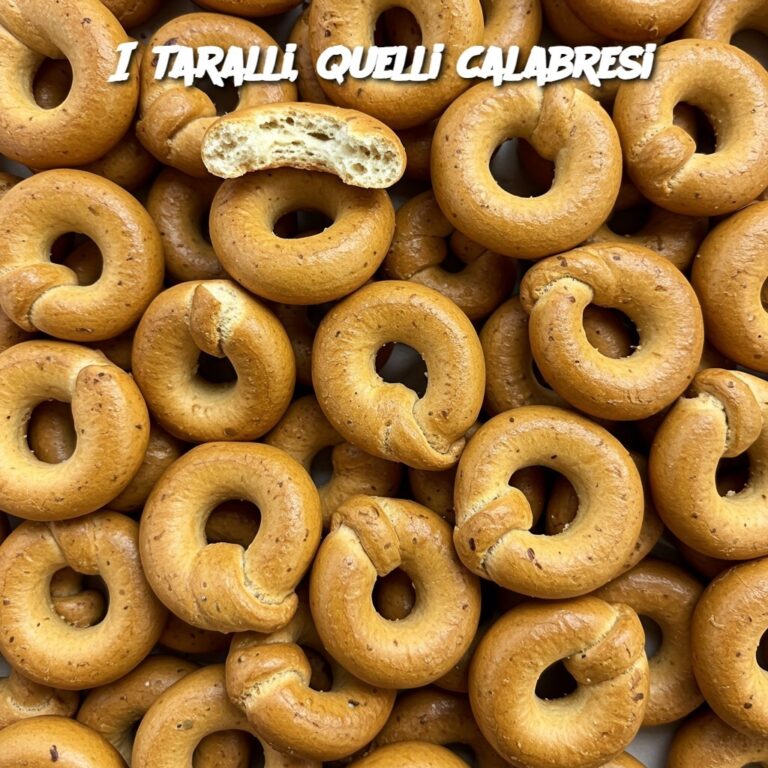 I taralli, quelli calabresi